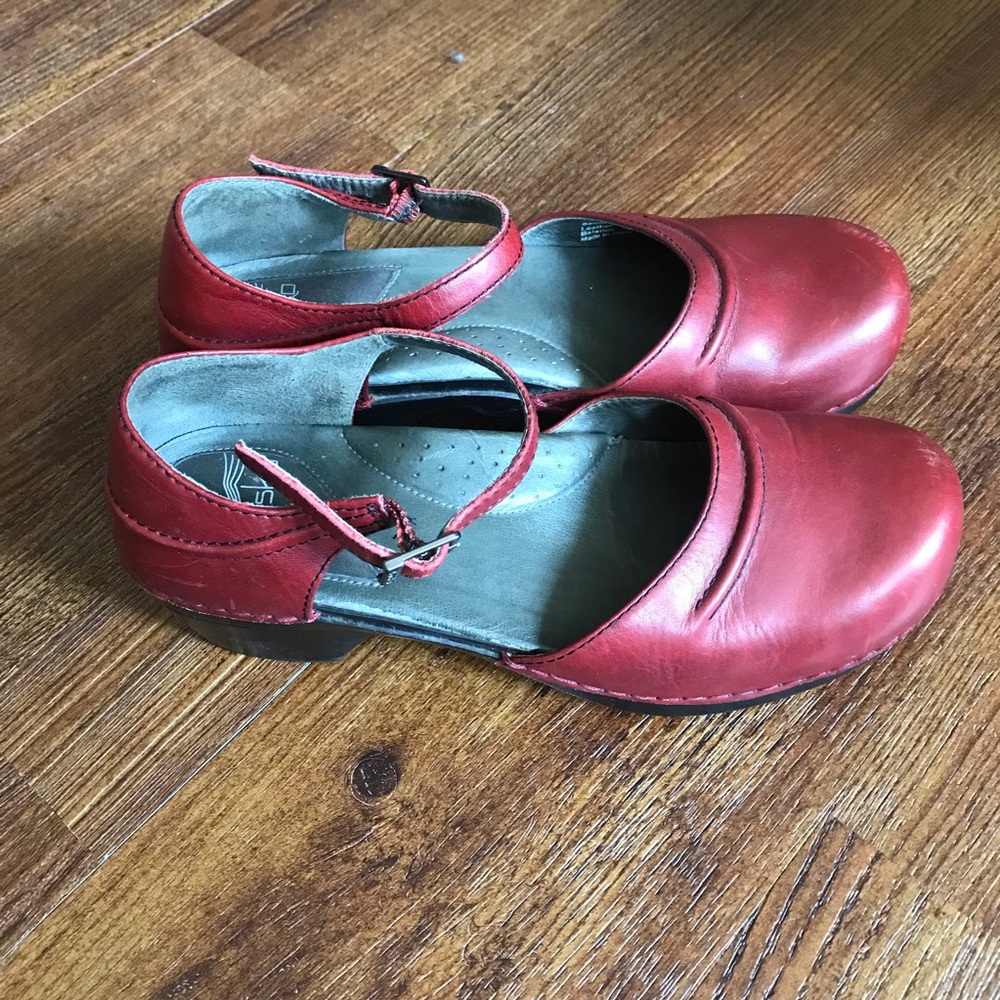 Limited edition Dansko Mary Jane Clogs